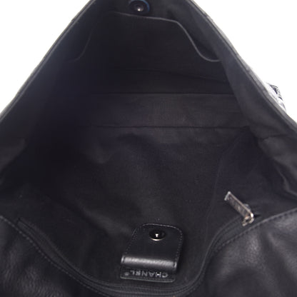 Chanel Calfskin Quilted Couture Messenger Black 5 of 12