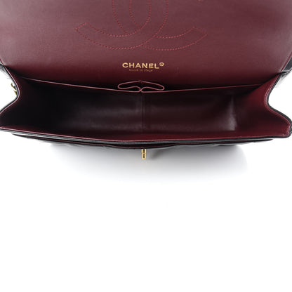 Chanel Lambskin Quilted Jumbo Double Flap Black 5 of 15