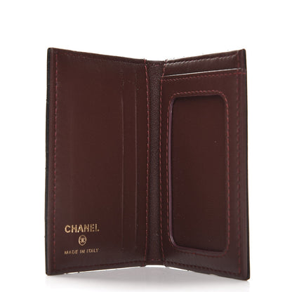 Chanel Lambskin Quilted Card Holder Wallet Black 5 of 7