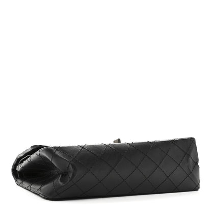 Chanel Aged Calfskin Quilted 2.55 Reissue 225 Flap Black 4 of 10