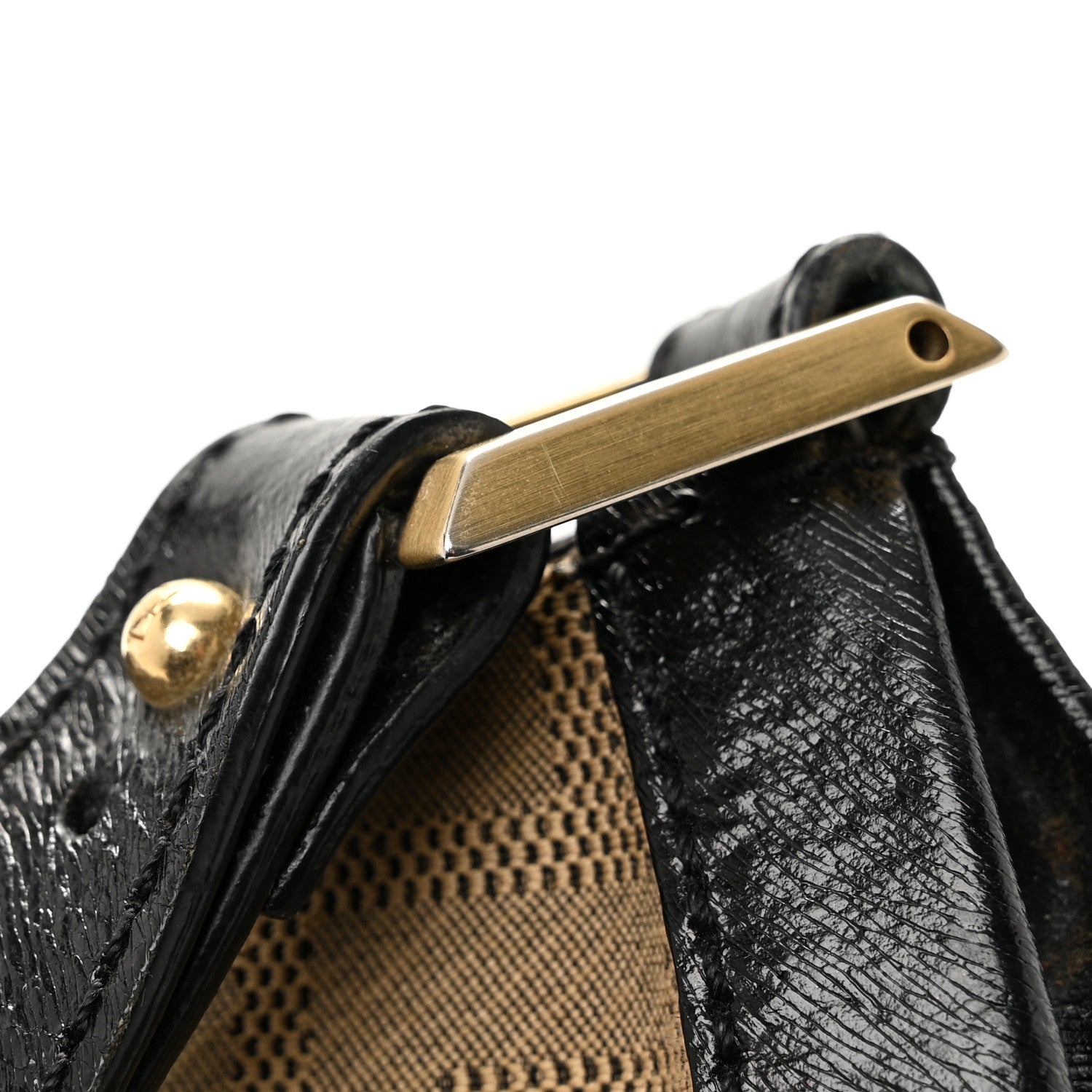 Fendi Zucca Shadow Shoulder Bag Black 12 of 12
