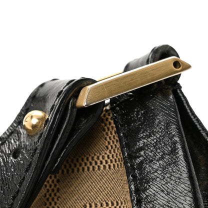 Fendi Zucca Shadow Shoulder Bag Black 12 of 12