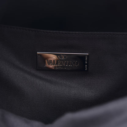 Valentino Garavani Vitello Medium Rockstud Backpack Black 7 of 9