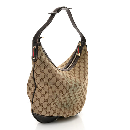 Gucci Monogram Large Princy Hobo Dark Brown 3 of 15