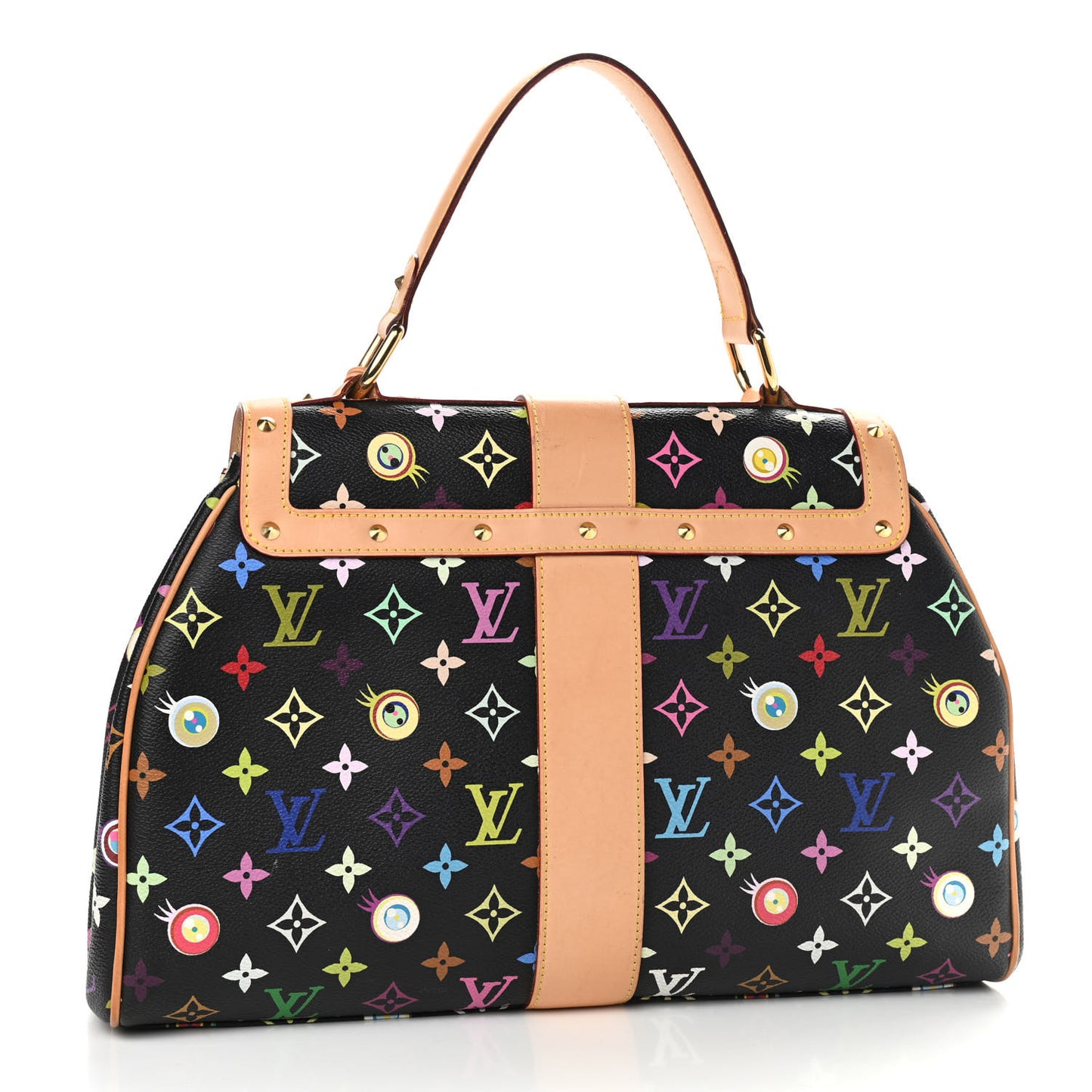 Monogram Multicolor Murakami Eye Love You Black