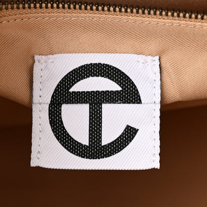Telfar Monogram Jacquard Medium Shopping Bag Cream 6 of 9