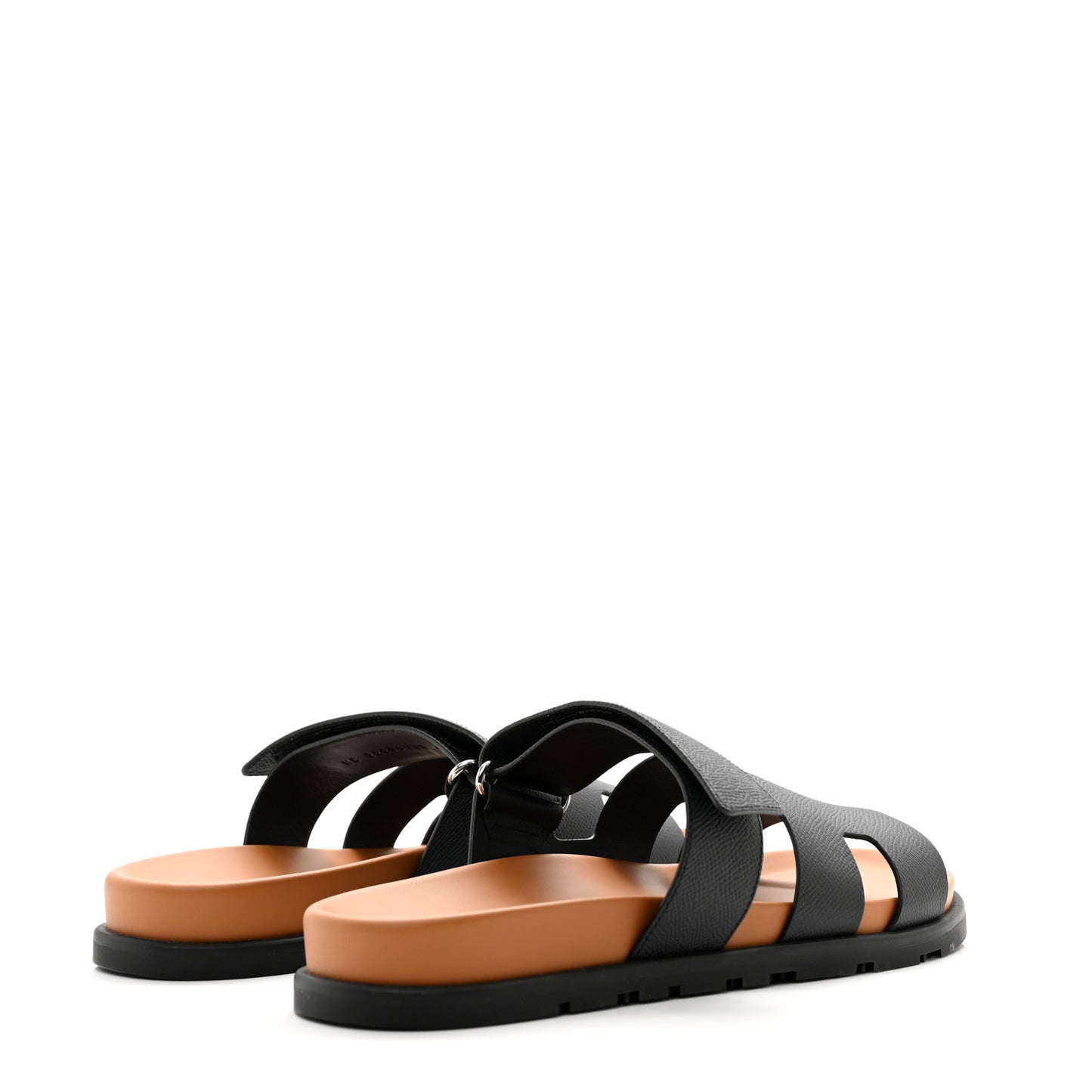 Epsom Mens Chypre Sandals 41.5 Black Natural