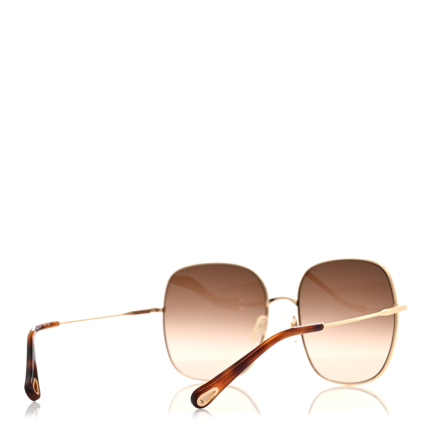 Square Sunglasses CE172S Gold Brown
