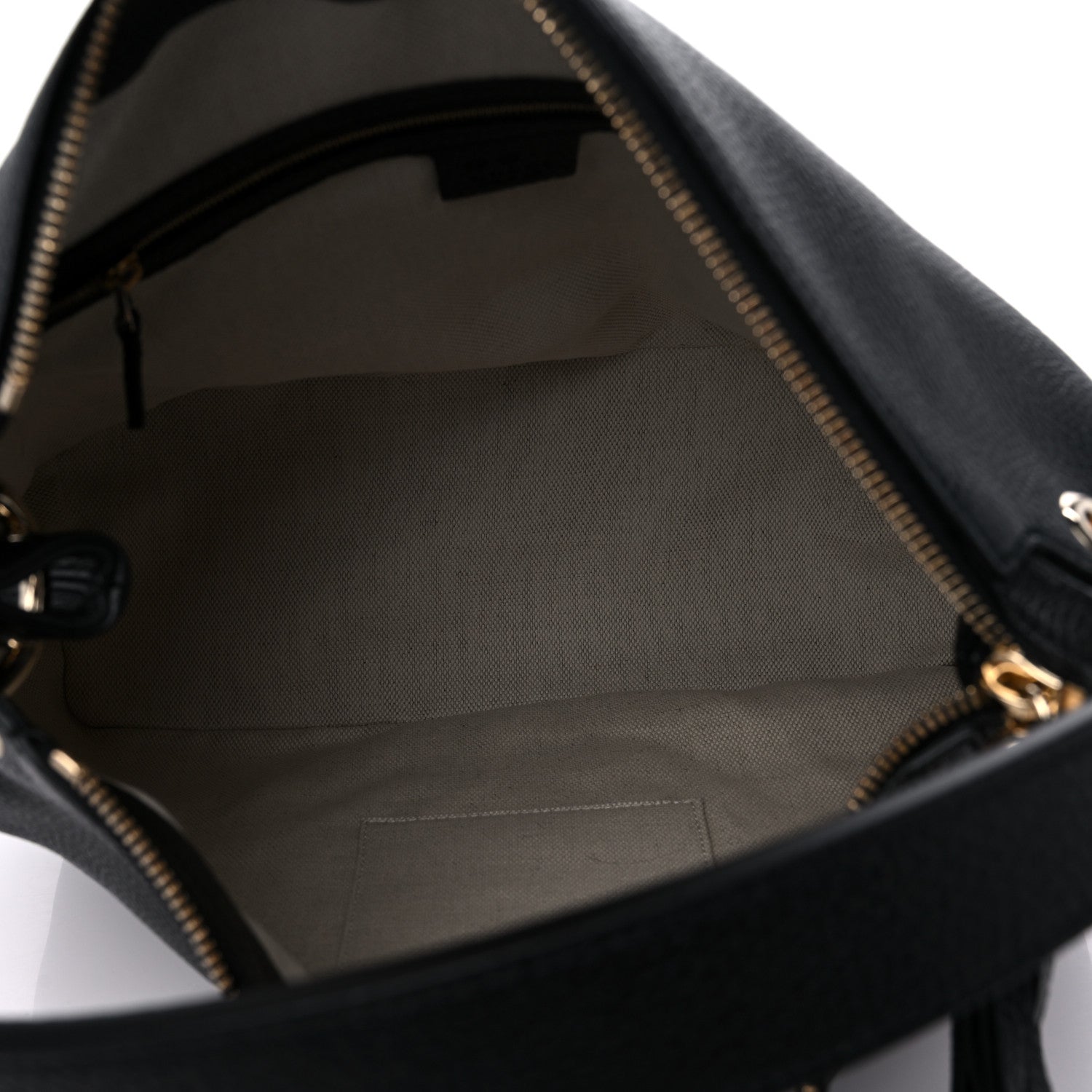 Gucci Pebbled Calfskin Large Soho Hobo Black 5 of 9