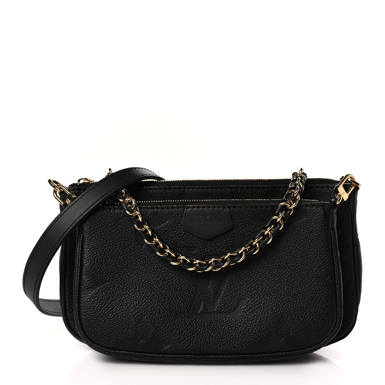 Louis Vuitton Empreinte Monogram Giant Multi Pochette Accessories Black 1 of 7