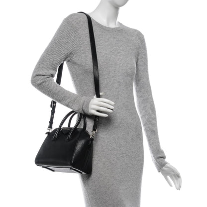 Givenchy Sugar Goatskin Mini Antigona Black 2 of 8