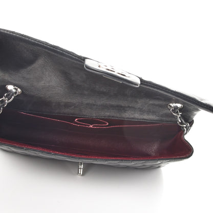 Chanel Lambskin Quilted East West Flap Black 5 of 7