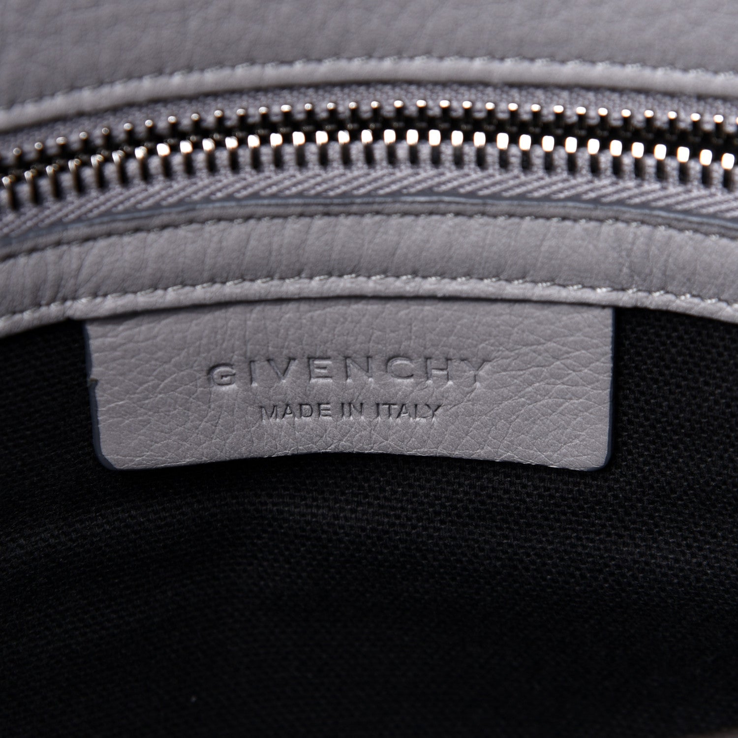 Givenchy Grained Calfskin Medium Pandora Pure Flap Bag Pearl Grey 9 of 19