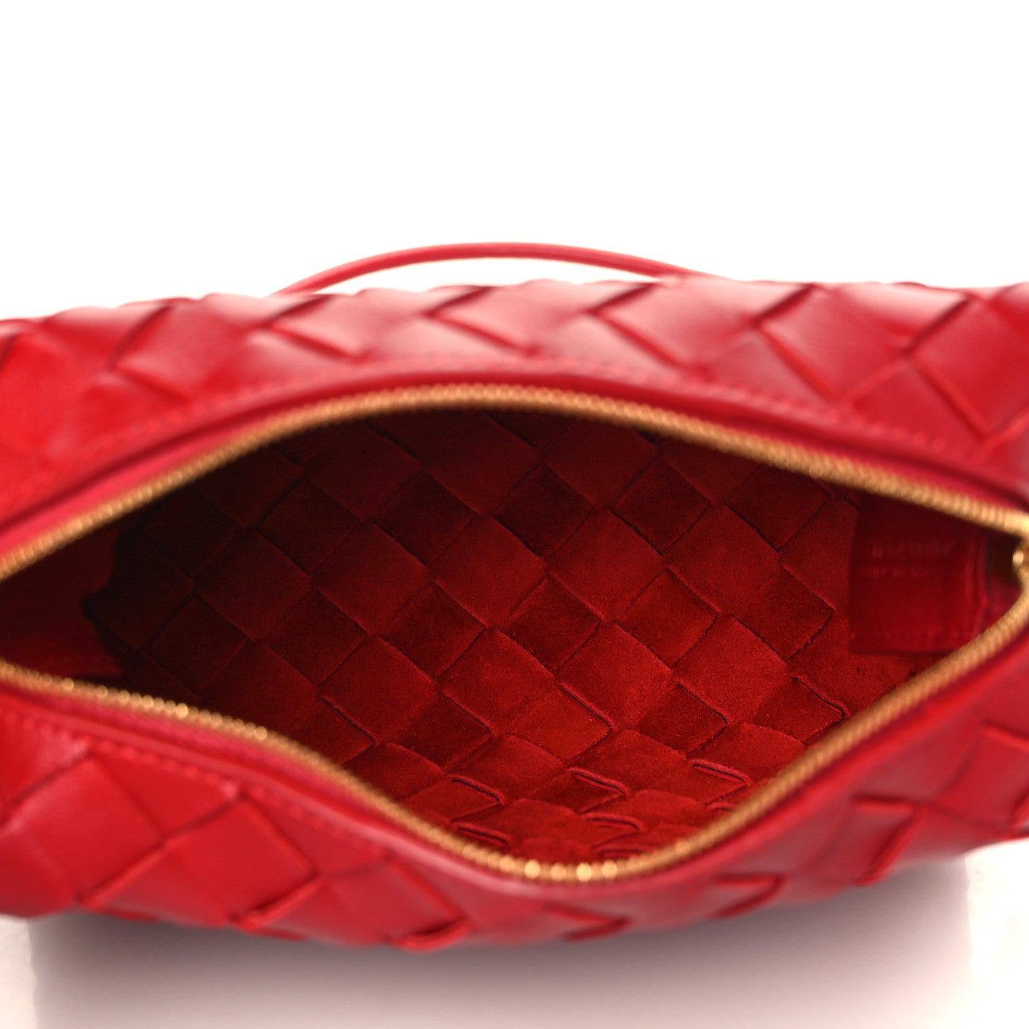 Bottega Veneta Nappa Intrecciato Mini Loop Camera Bag Apple Candy 4 of 7