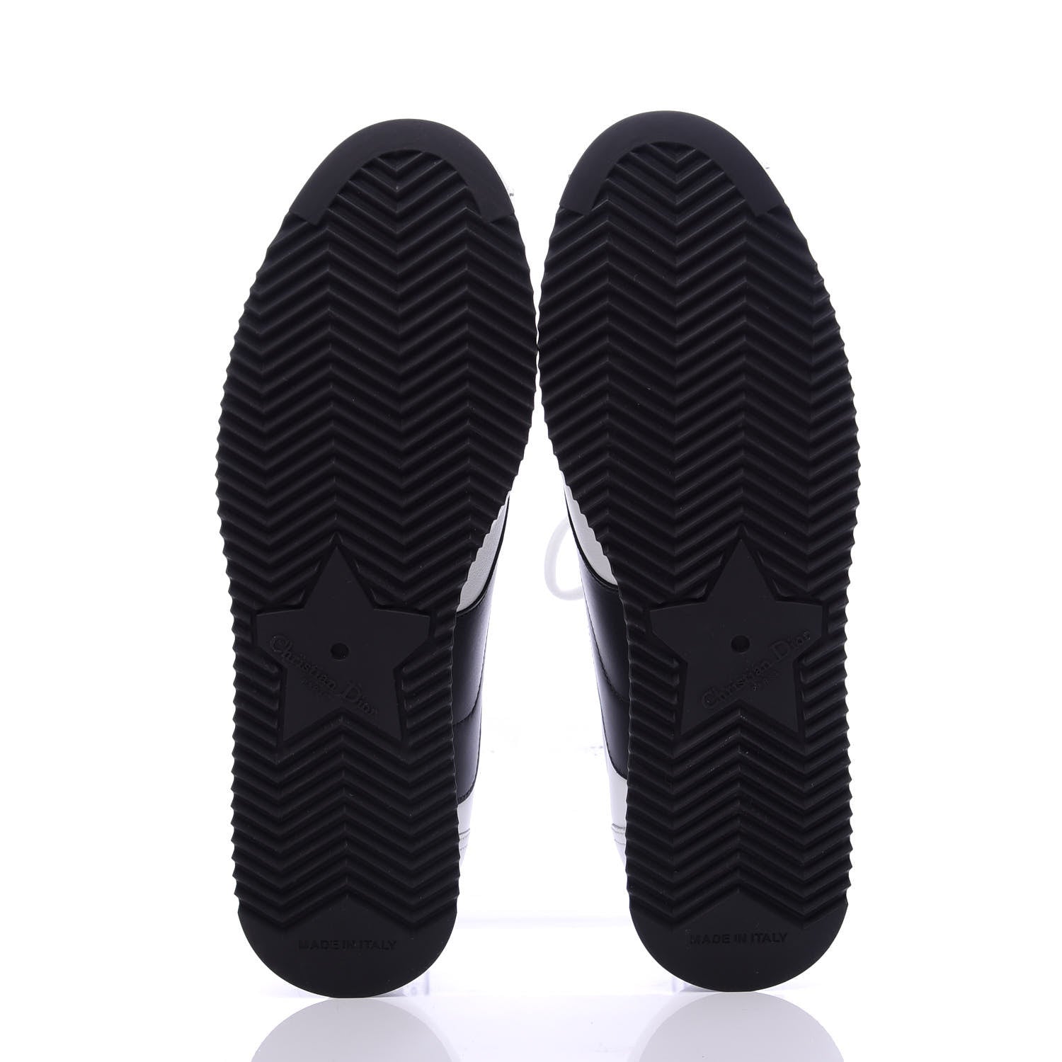 Christian Dior Calfskin Mix Diorun Sneakers 39 Optic White 5 of 10