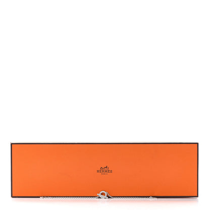 Hermes 18K White Gold Diamond Finesse Bracelet SH 5 of 5