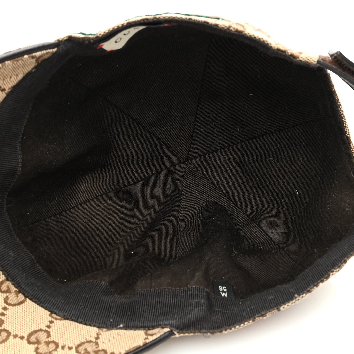 Monogram Web Baseball Hat M Beige Cocoa