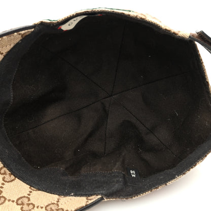 Gucci Monogram Web Baseball Hat M Beige Cocoa 7 of 11