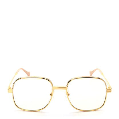 Gucci Square Frame Sunglasses GG0788S Gold 2 of 9