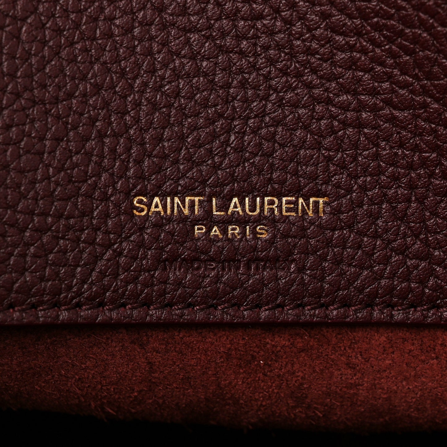 Grained Calfskin Small Supple Sac De Jour Rouge Cabernet