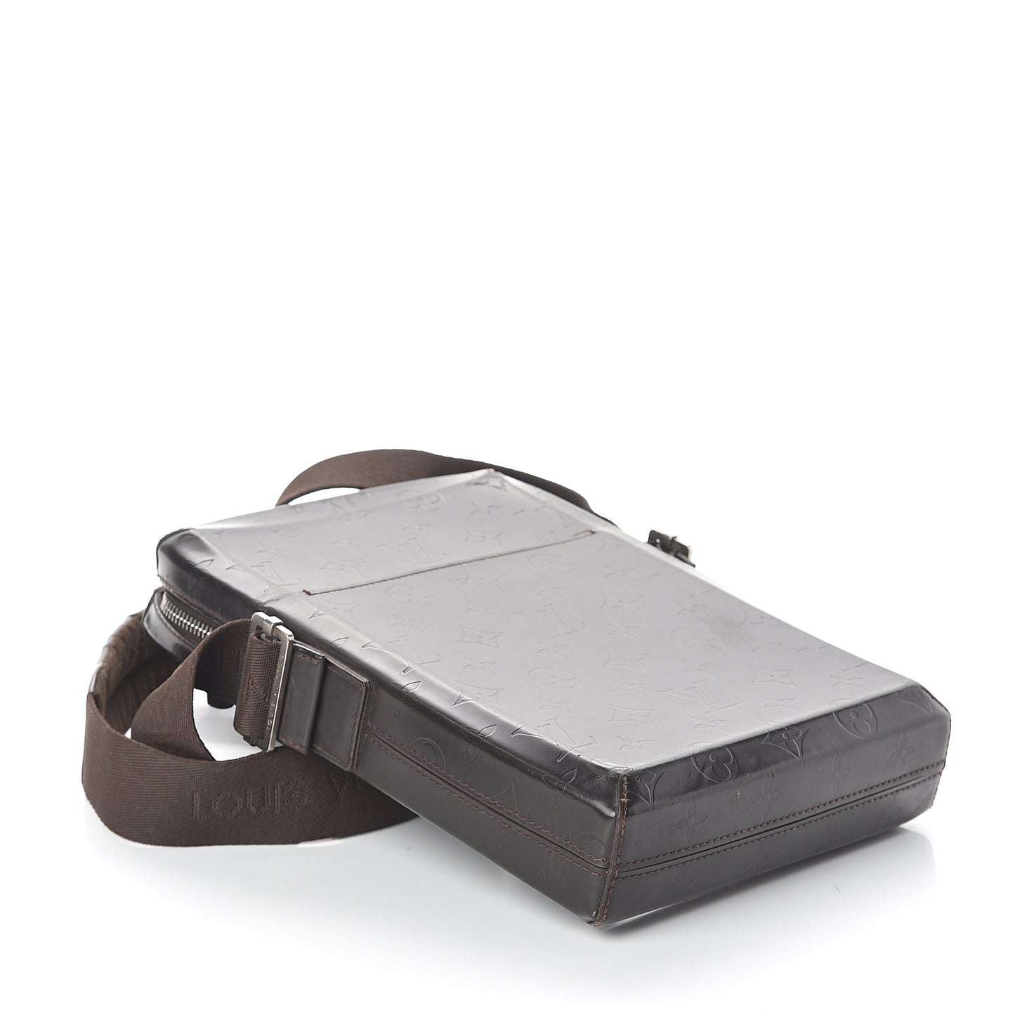 Monogram Glace Bobby Messenger Bag Brown