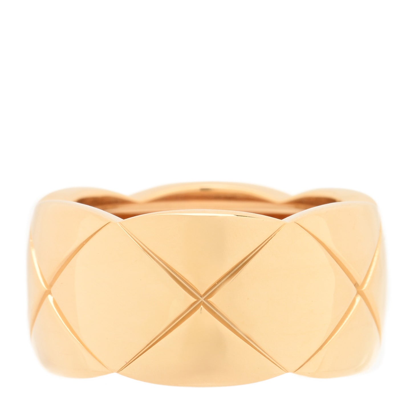 18K Yellow Gold Large Coco Crush Ring 55 7.25