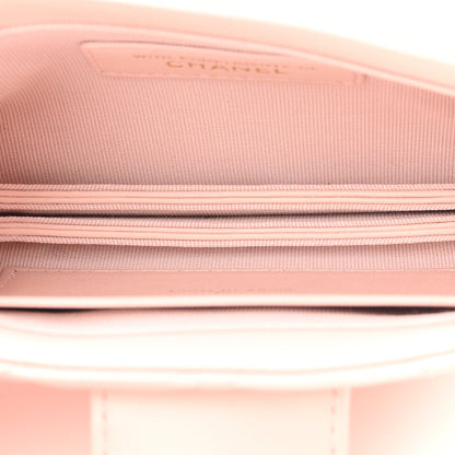 Chanel Lambskin Quilted Mini CC Chain Bag Light Pink 5 of 11