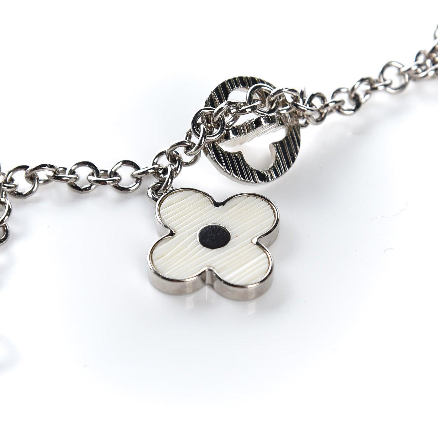 Fleur d'Epi Bag Charm Chain Ivory