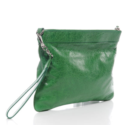 Balenciaga Agneau Giant 21 Handle Flat Clutch Pommier 3 of 7