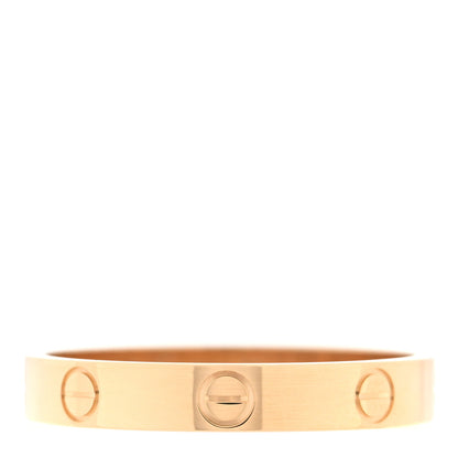 Cartier 18K Yellow Gold 3.5mm LOVE Wedding Band Ring 62 10 1 of 5
