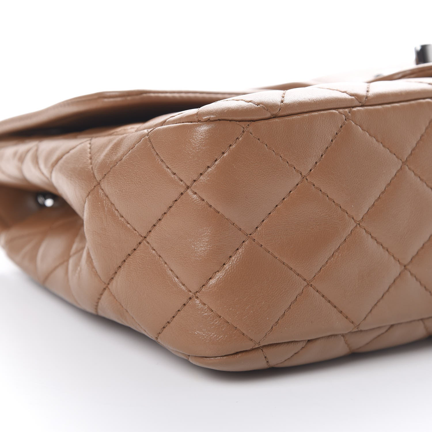 Chanel Lambskin Quilted Elementary Chic Flap Brown 8 of 12