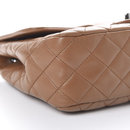 Chanel Lambskin Quilted Elementary Chic Flap Brown 8 of 12