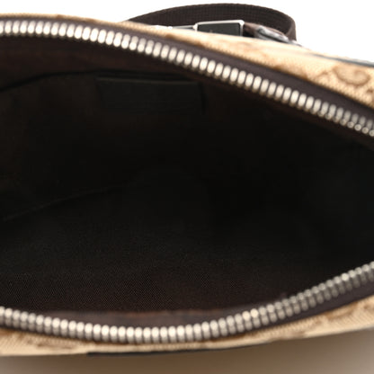 Gucci Monogram Belt Bag Dark Brown 5 of 10