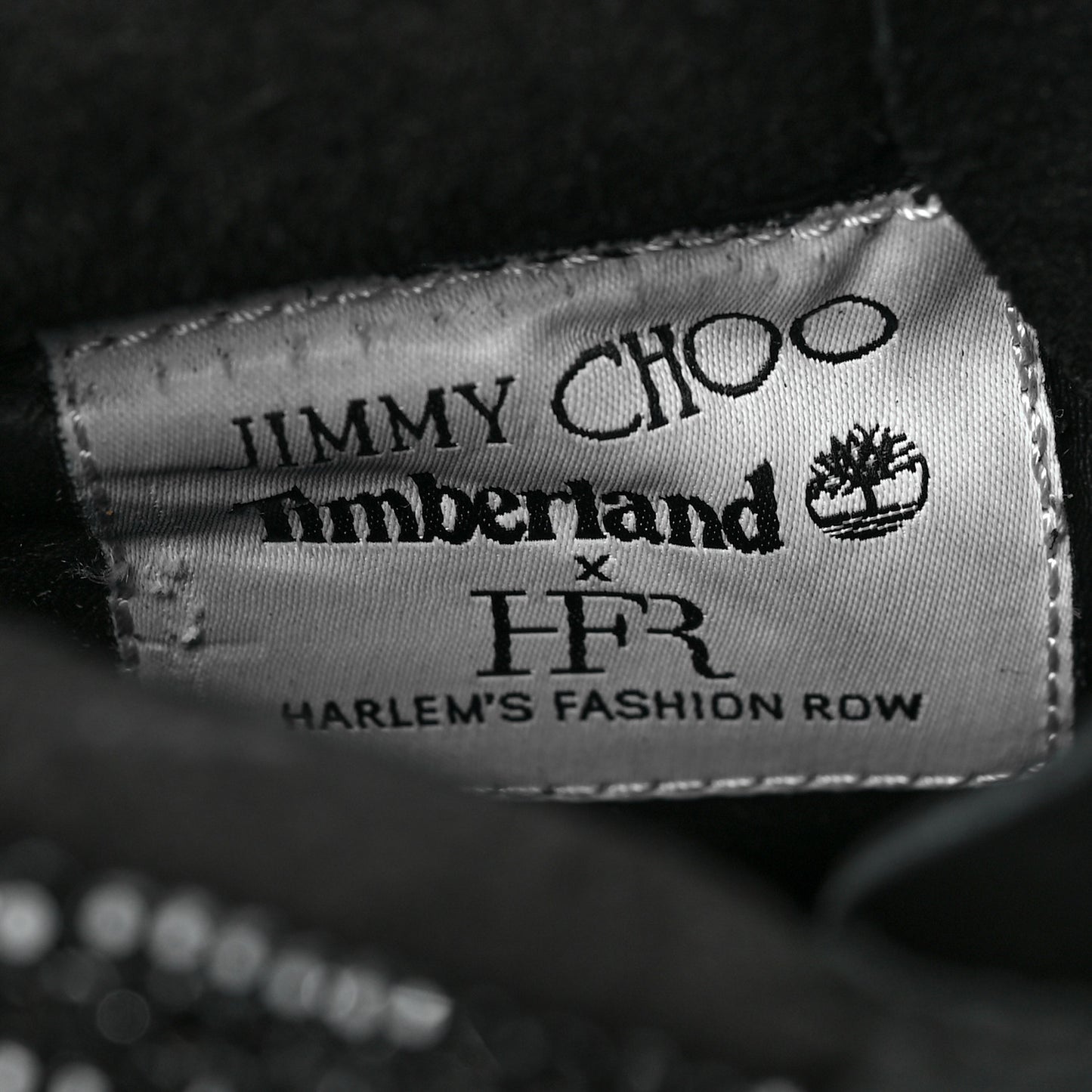 X TIMBERLAND Nubuck Swarovski Crystal Womens Ankle Boots 9 Black