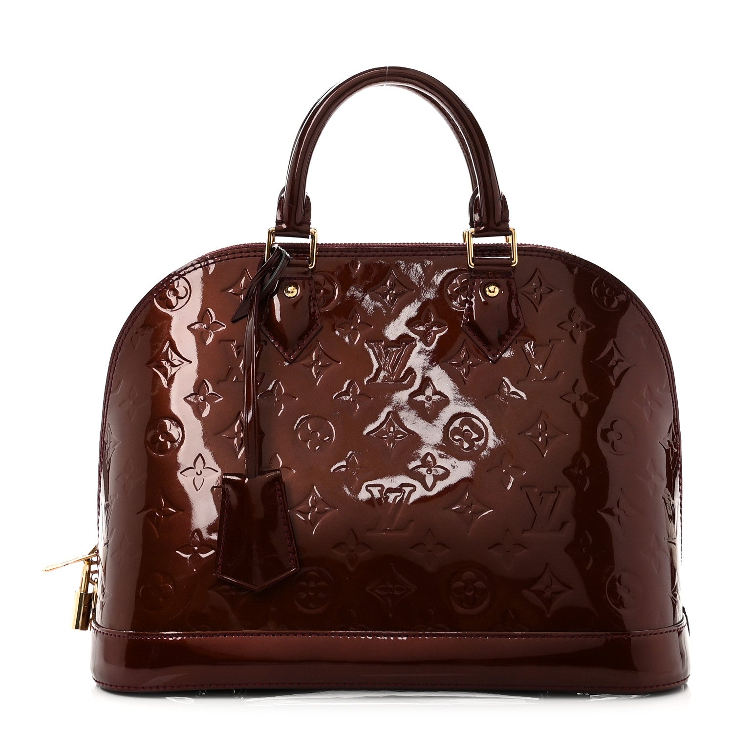 Louis Vuitton Vernis Alma PM Rouge Fauviste 1 of 9