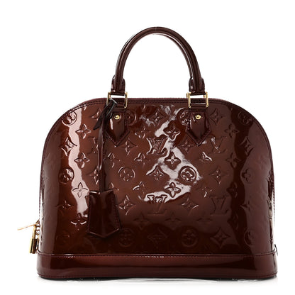Louis Vuitton Vernis Alma PM Rouge Fauviste 1 of 9