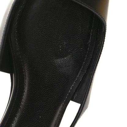 Givenchy Calfskin G Cube 50mm Slingback Pumps 37 Black 9 of 10