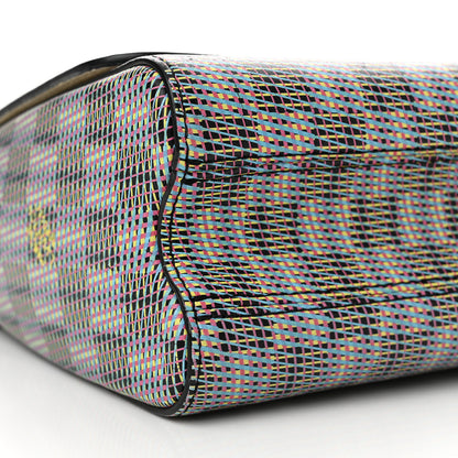 Louis Vuitton Calfskin Monogram LV Pop Twist Shoulder Bag MM Blue 8 of 13