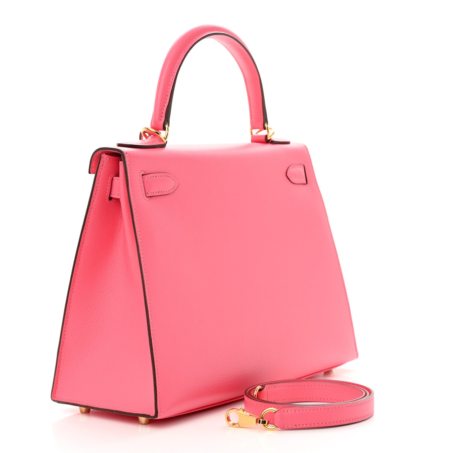 Hermes Epsom Kelly Sellier 28 Rose Azalee 3 of 11