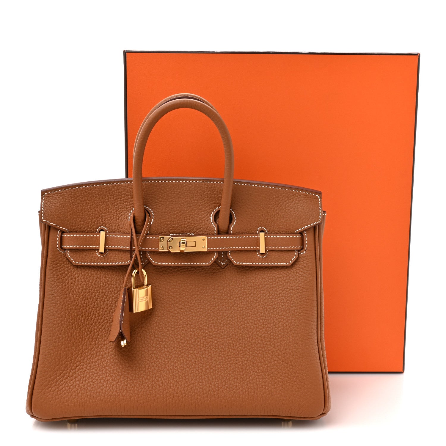Hermes Togo Birkin 25 Gold 11 of 11