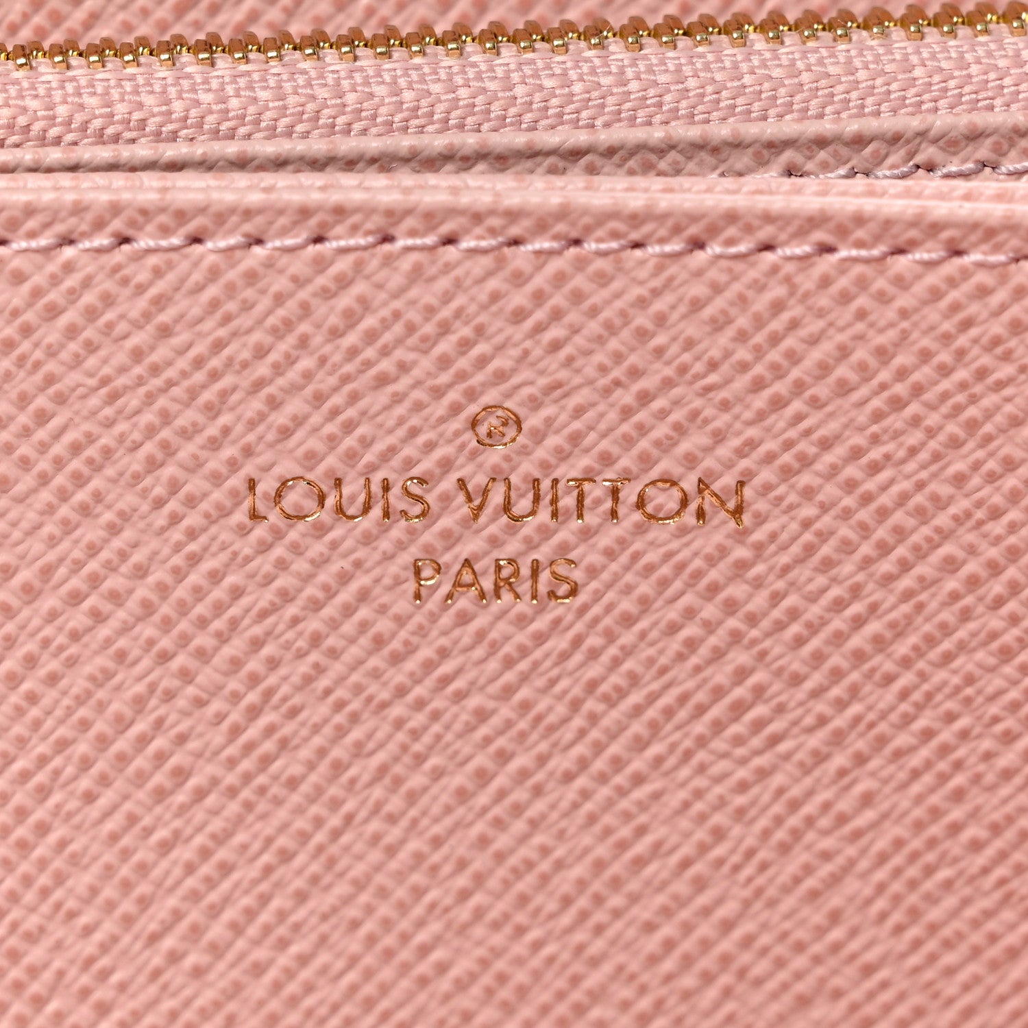 Louis Vuitton Damier Azur Zippy Wallet Rose Ballerine 6 of 6