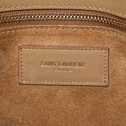 Saint Laurent Calfskin Small Sac De Jour Taupe 7 of 25