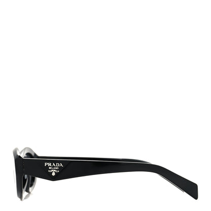 Prada Acetate Oval Sunglasses SPR 26Z Black 3 of 6