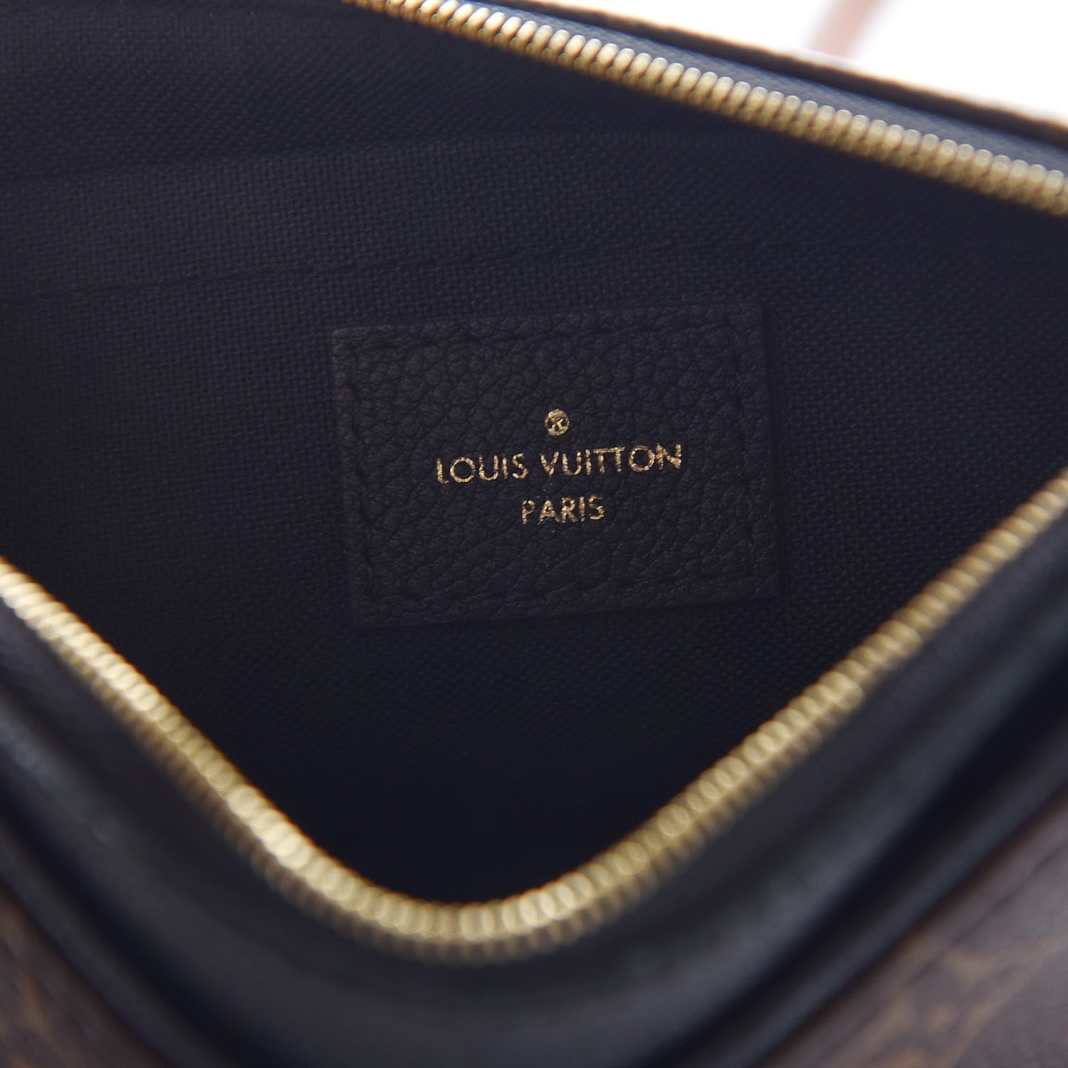 Louis Vuitton Monogram Pallas Clutch Black 6 of 10