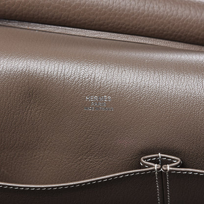 Hermes Taurillon Clemence Jypsiere 31 Etoupe 6 of 12