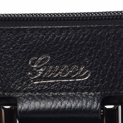 Gucci Nylon Monogram Small D Silver Ring Messenger Black 6 of 17