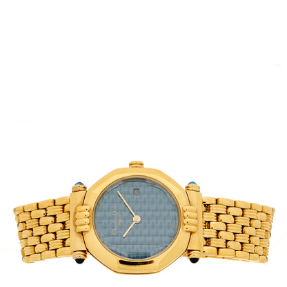 Christian Dior Stainless Steel 26mm Swing Octagon Quartz Watch Blue 2 of 4