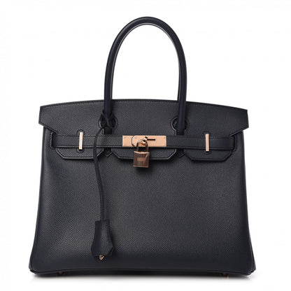 Hermes Epsom Birkin 30 Bleu Indigo 1 of 10