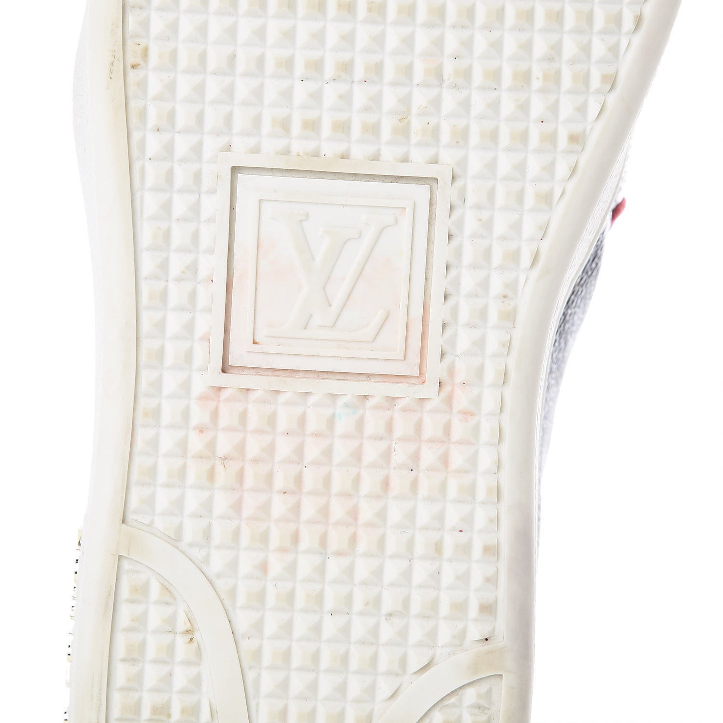 Monogram Frontrow Slip On Sneakers 37.5 Rouge