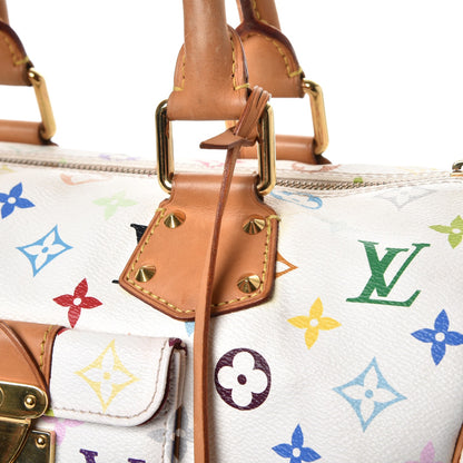Louis Vuitton Monogram Multicolor Speedy 30 White 11 of 15